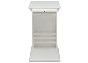 Delta Children Bianca White (130) Nolan End/Side Table (531460), Storage, b6b 11