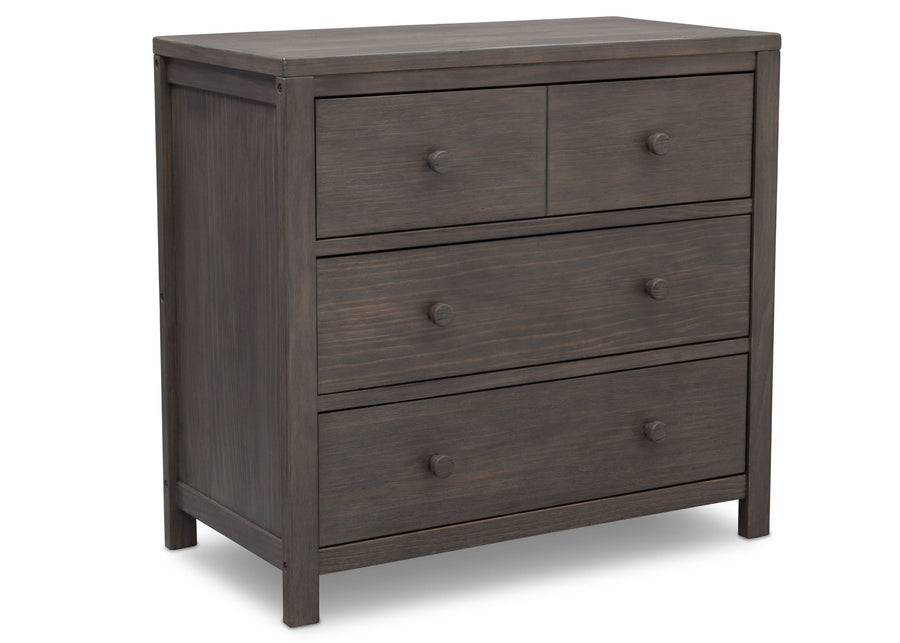 Rustic Grey (084) 1-Cambridge 3 Drawer Dresser