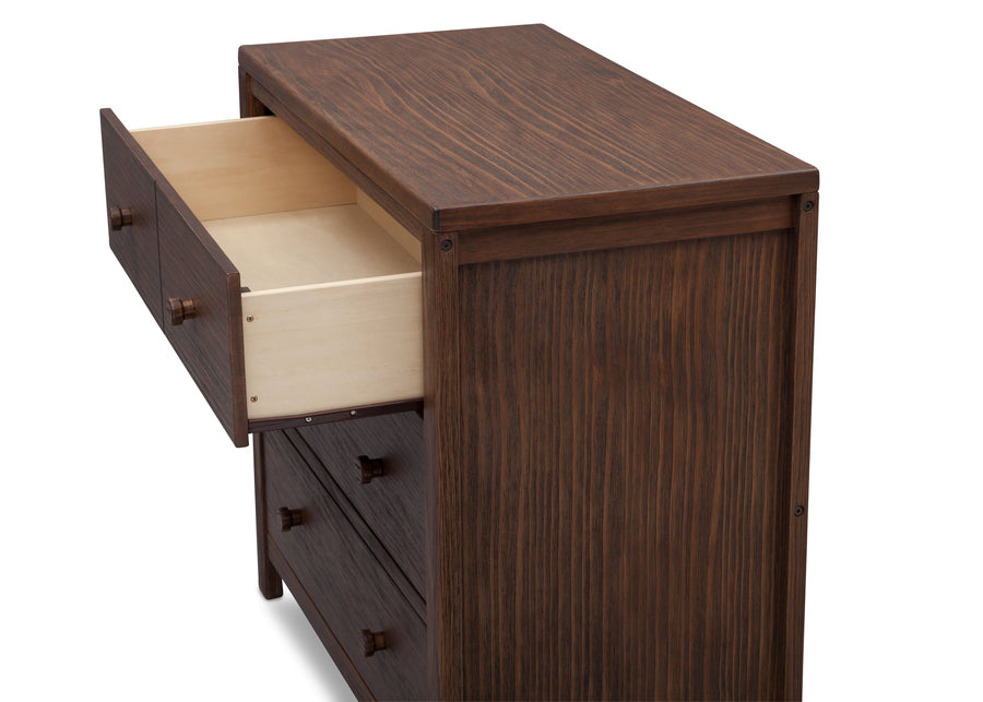 Rustic Oak (229) 6-Cambridge 3 Drawer Dresser