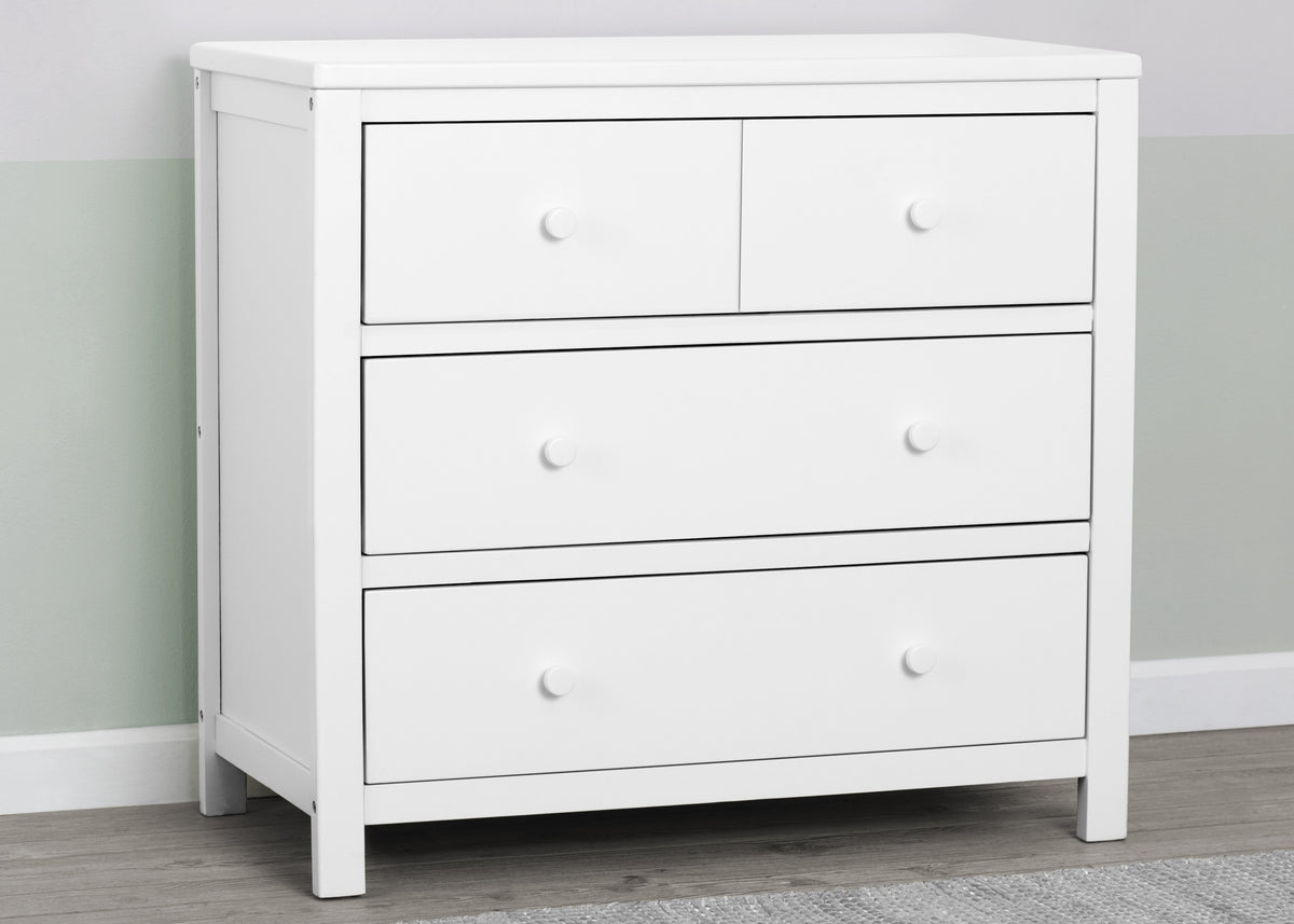 3 Drawer Dresser Delta Children Bianca White (130)