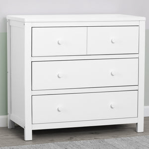 3 Drawer Dresser Delta Children Bianca White (130) 4