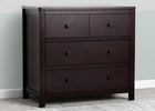 Dark Chocolate (207) 1-3 Drawer Dresser