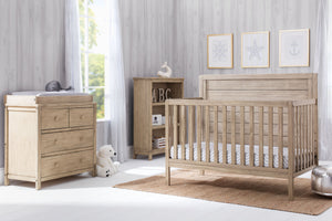 Delta Children Rustic Driftwood (112) Cambridge 4-in-1 Crib, Room shoot 2