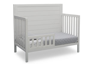 Delta Children Rustic Bianca (170) Cambridge 4-in-1 Crib, Toddler Bed, b4b 29