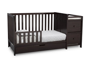 Delta Children Dark Chocolate (207) Luna Convertible Crib N with Under Drawer (536160) 18