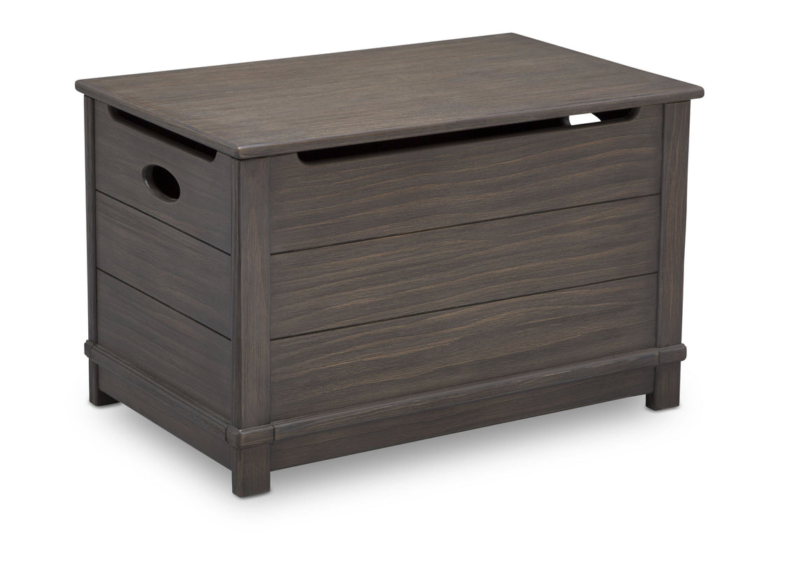Delta Children Rustic Grey (084)  Monterey Farmhouse Hope Chest Toy Box (536450), Right View, a2a