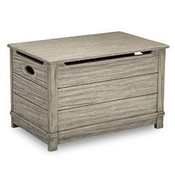 Delta Children Rustic White (119)  Monterey Farmhouse Hope Chest Toy Box (536450) 12
