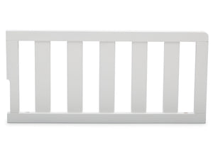 Delta Children Bianca White (130) Guardrail (536725), Front View, b1b 1