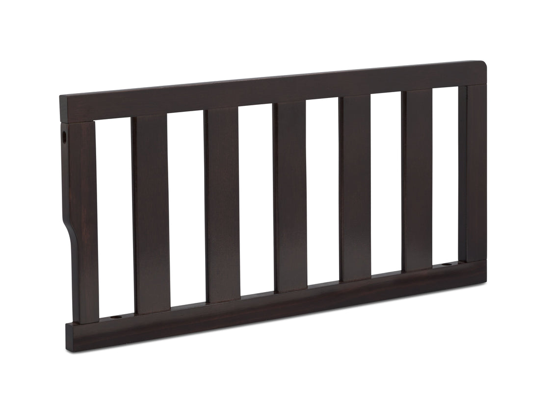 Delta Children Dark Chocolate (207) Guardrail (536725), Side View, c2c
