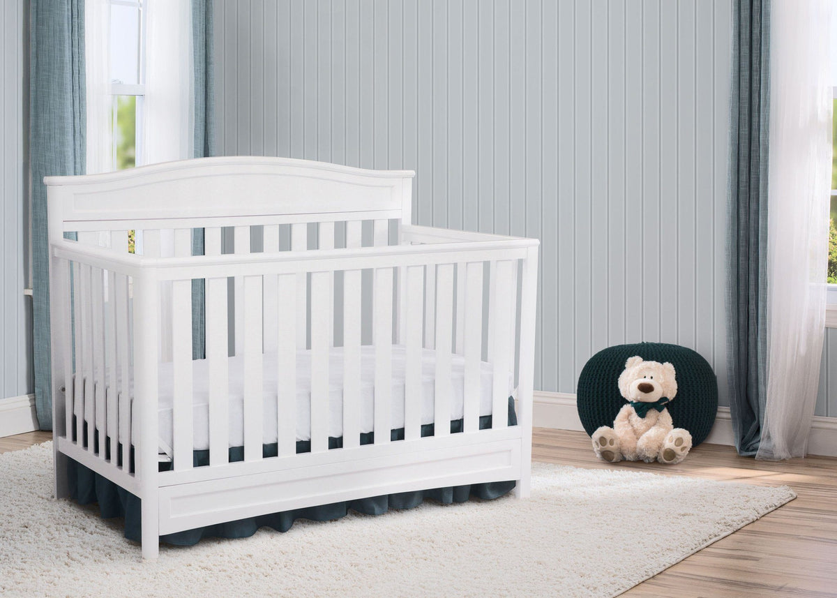 Delta Children White (100) Essington 4-in-1 Crib Hangtag a1a