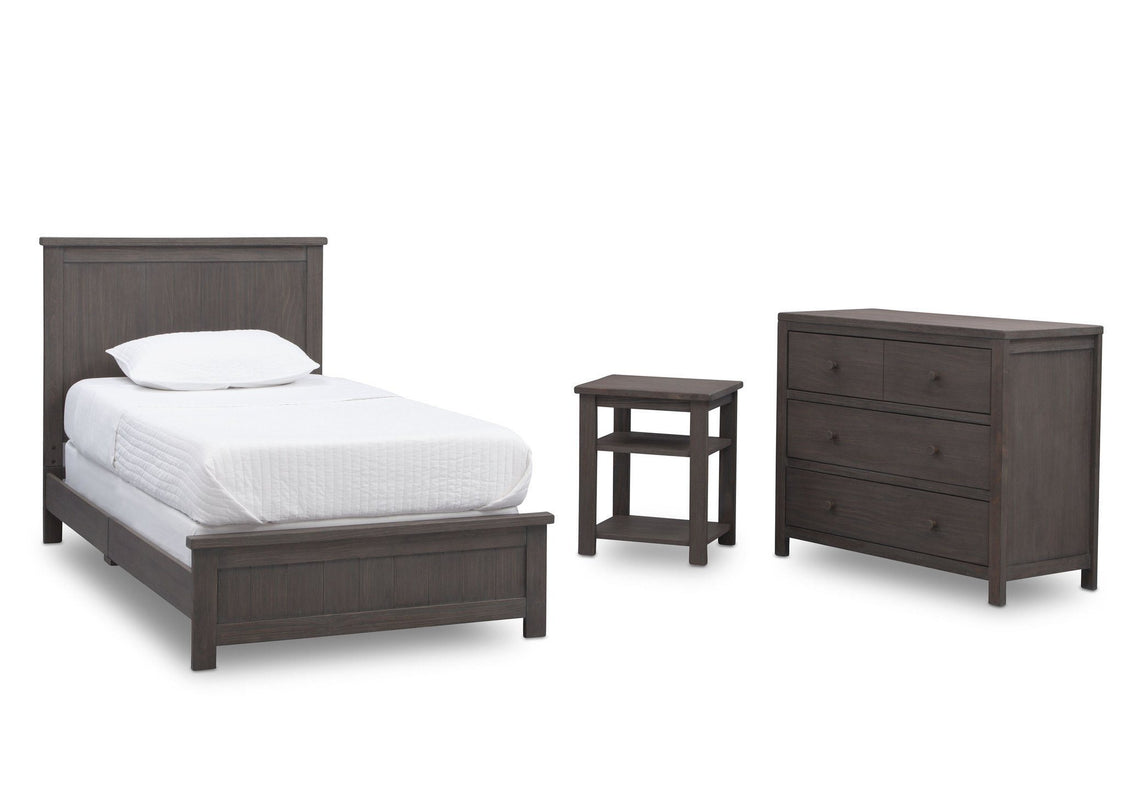 Mason Twin Bed Rustic Grey (084)
