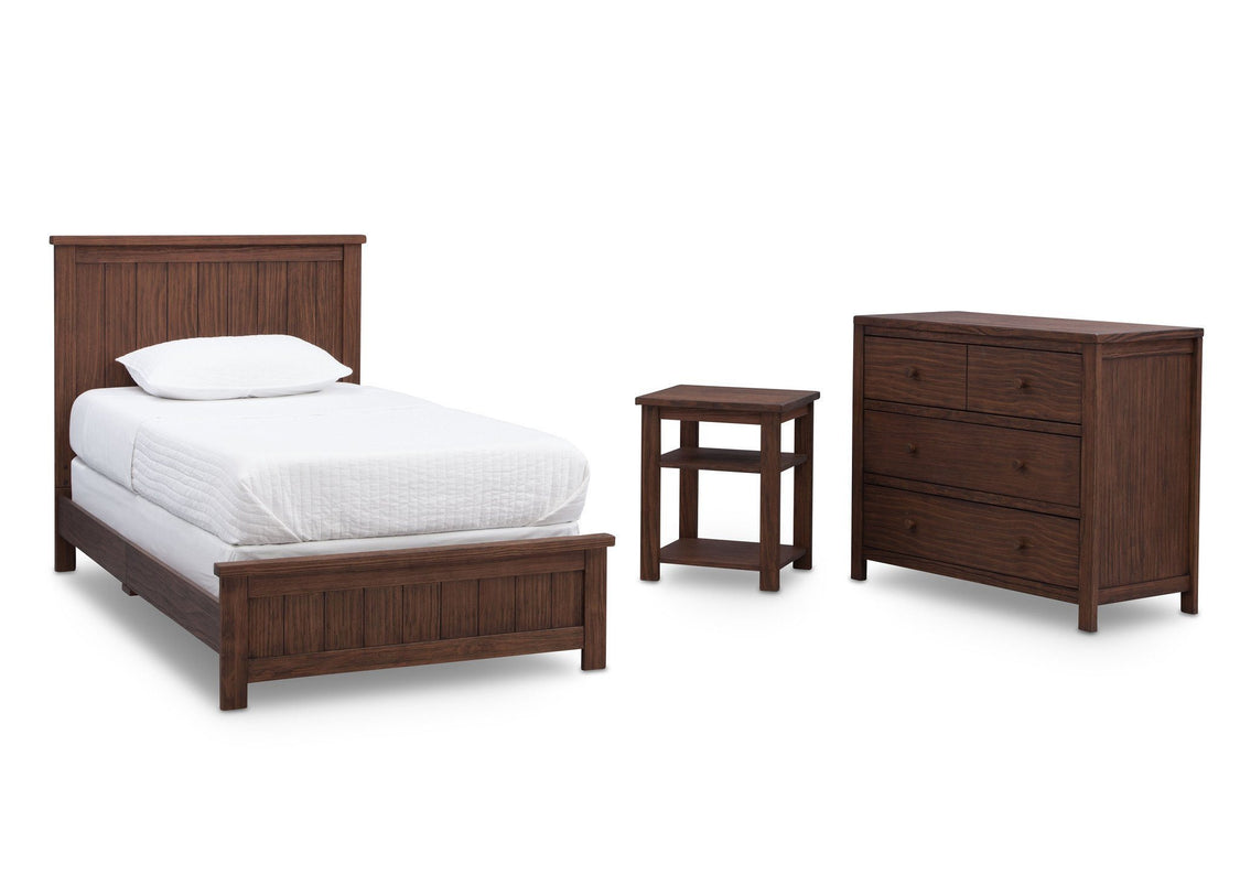 Mason Twin Bed Rustic Oak (229) 