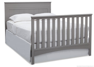 Delta Children Grey (026) Fancy 4-in-1 Crib, Full-Size Bed Conversion b6b 22