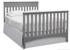 Delta Children Grey (026) Fabio 4-in-1 Crib, Full-Size Bed Conversion c6c 10-Fabio 4-in-1 Crib