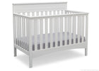 Delta Children Bianca (130) Fabio 4-in-1 Crib Side View, Crib Bed Conversion b3b 14-Fabio 4-in-1 Crib