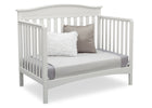 Delta Children Bianca (130) Bakerton 4-in-1 Crib Daybed Conversion Bed Side View b5b 9-Bakerton 4-in-1 Crib