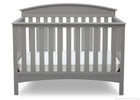 Delta Children Grey (026) Abby 4-in-1 Crib Front View a2a 6-Abby 4-in-1 Convertible Crib