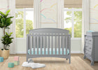 Grey (026) 540360-026 1-Abby 4-in-1 Convertible Crib