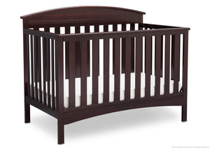 Delta Children Dark Chocolate (207) Abby 4-in-1 Crib Side View c3c 15