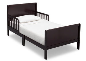 Delta Children Fancy Toddler Bed, Dark Chocolate (207), Right View, c2c 3