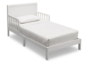 Delta Children Fabio Toddler Bed, Bianca (130), Right View, b2b 1