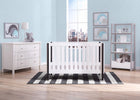 Delta Children Bianca with Ebony (149) Bellevue 3-in-1 Crib, Room Shot a1a 7-Bellevue 3-in-1 Crib