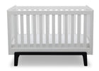Delta Children Bianca White with Ebony (149) Aster 3-in-1 Crib, Straight Crib View a3a 3-Aster 3-in-1 Convertible Crib