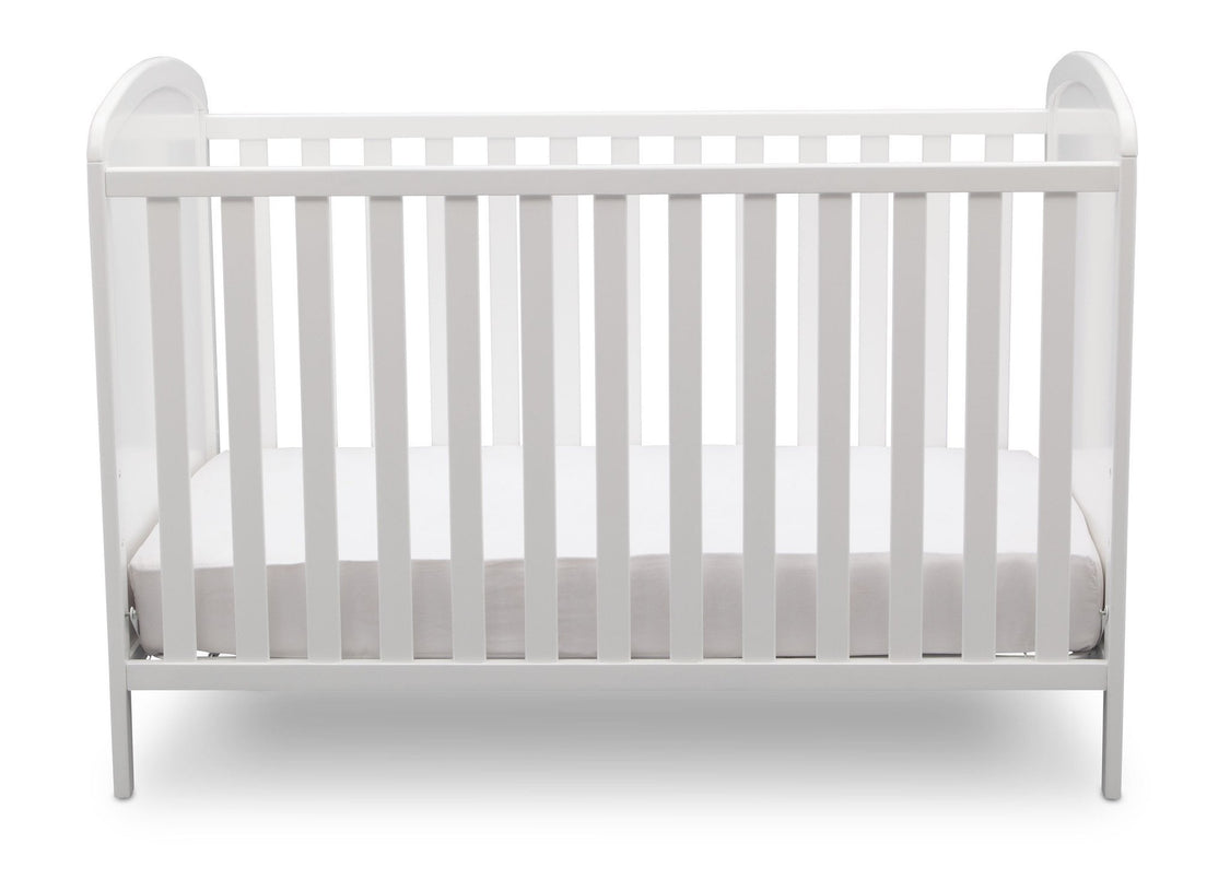 Delta Children, Bianca With Animal Motif (1303), Modbaby 3-in-1 Crib, straight on, a3a