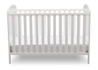 Delta Children, Bianca With Animal Motif (1303), Modbaby 3-in-1 Crib, straight on, a3a 6-Modbaby 3-in-1 Crib