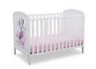 Bianca White with Minnie (1302) 542330-1302 3-Disney Minnie Mouse 3-in-1 Convertible Baby Crib