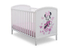 Bianca White with Minnie (1302) 542330-1302 6-Disney Minnie Mouse 3-in-1 Convertible Baby Crib