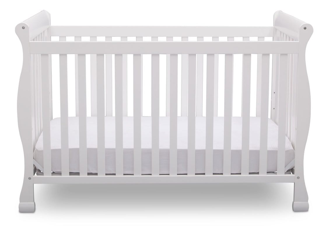 Delta Children Bianca (130) Riverside 4-in-1 Crib, front view, a2a