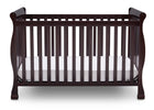 Delta Children Dark Chocolate (207) Riverside 4-in-1 Crib, front view, b2b 11-Riverside 4-in-1 Crib