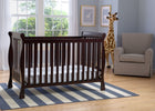 Delta Children Dark Chocolate (207) Riverside 4-in-1 Crib, room view, b1b 9-Riverside 4-in-1 Crib