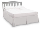 Delta Children Grey (026) Independence 4-in-1 Convertible Crib, Full Size Bed Conversion a7a 5-Independence 4-in-1 Convertible Crib