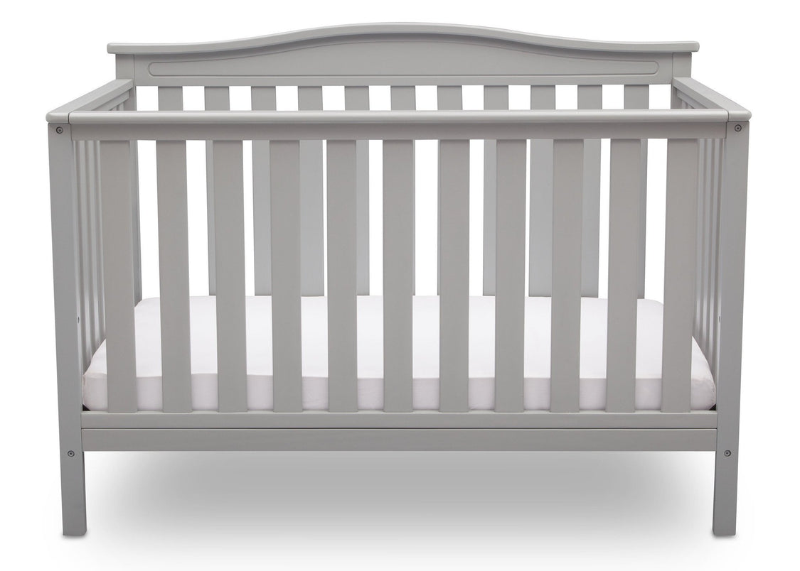 Delta Children Grey (026) Independence 4-in-1 Convertible Crib, Straight Crib View a4a