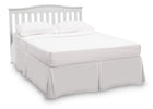 Delta Children Bianca White (130) Independence 4-in-1 Convertible Crib, Full Size Bed Conversion b7b 11-Independence 4-in-1 Convertible Crib