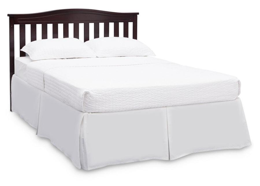 Delta Children Dark Chocolate (207) Independence 4-in-1 Convertible Crib, Full Size Bed Conversion c7c 17-Independence 4-in-1 Convertible Crib