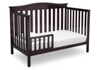 Delta Children Dark Chocolate (207) Independence 4-in-1 Convertible Crib, Toddler Bed Conversion c5c 15-Independence 4-in-1 Convertible Crib