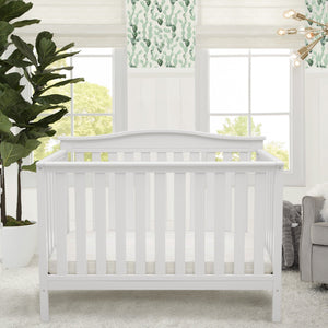 Delta Children Bianca White (130) Independence 4-in-1 Convertible Crib 28