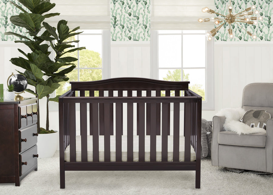 Dark Chocolate (207) 13-Independence 4-in-1 Convertible Crib