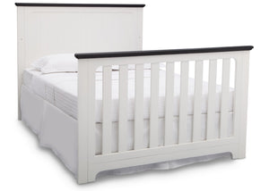 Delta Children Bianca with Rustic Ebony (135) Providence 4-in-1 Crib, Full Size Bed Conversion a7a 6