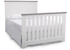 Delta Children Bianca with Rustic Haze (136) Providence 4-in-1 Crib, Full Size Bed Conversion b7b 12-Providence 4-in-1 Crib
