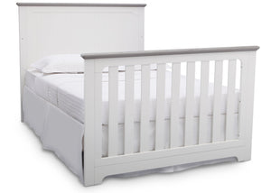 Delta Children Bianca with Rustic Haze (136) Providence 4-in-1 Crib, Full Size Bed Conversion b7b 11