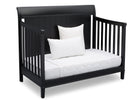 Delta Children Ebony (0011) New Haven 4-in-1 Crib, Angled Conversion to Daybed, a5a 5-New Haven 4-in-1 Crib