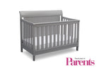 Delta Children Grey (026) New Haven 4-in-1 Crib, With Seal, b7b 32-New Haven 4-in-1 Crib