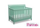 Delta Children Aqua (347) New Haven 4-in-1 Crib, With Seal, e7e 34-New Haven 4-in-1 Crib