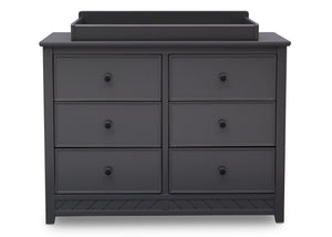 delta charcoal grey dresser Avery 6 Drawer Dresser