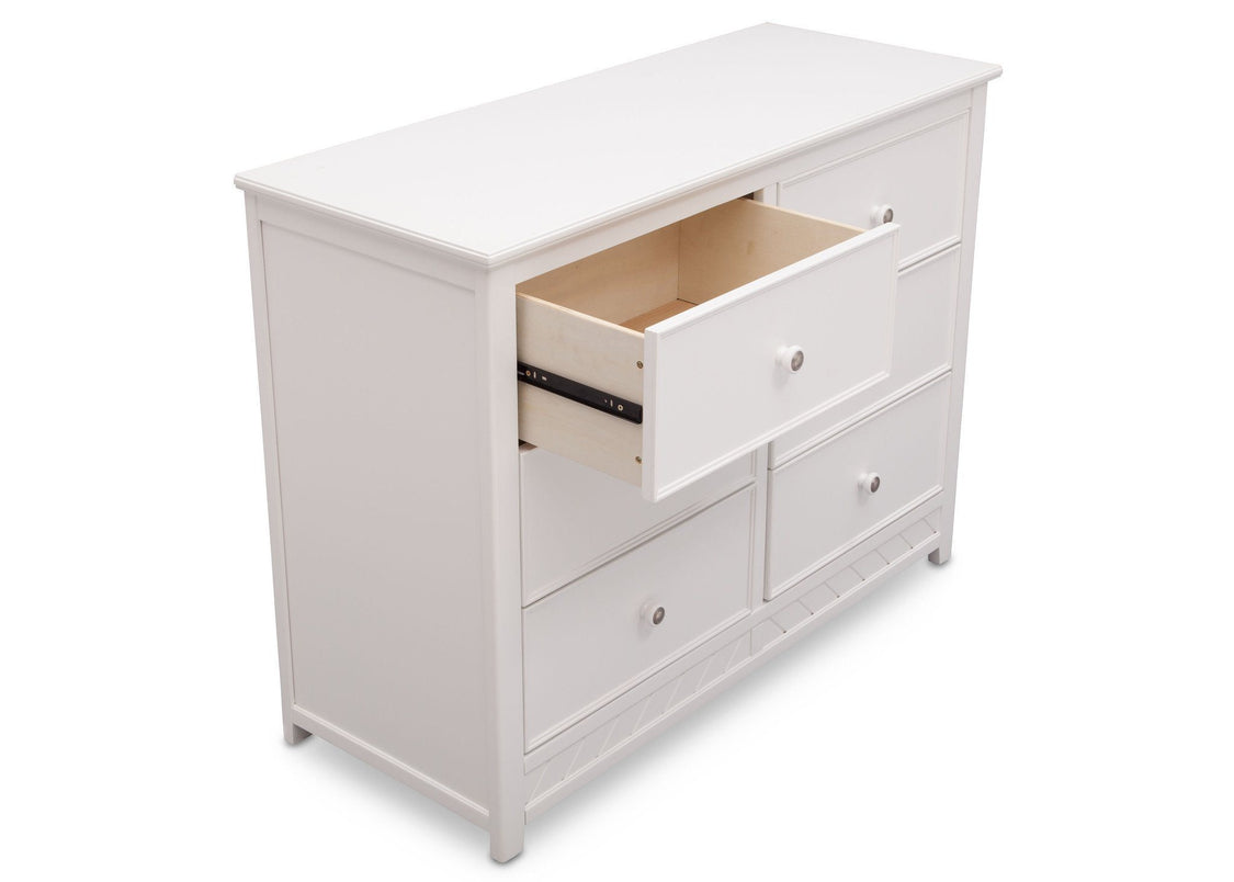 Delta Children Bianca (130) Bennington Elite 6 Drawer Dresser Detail View a4a