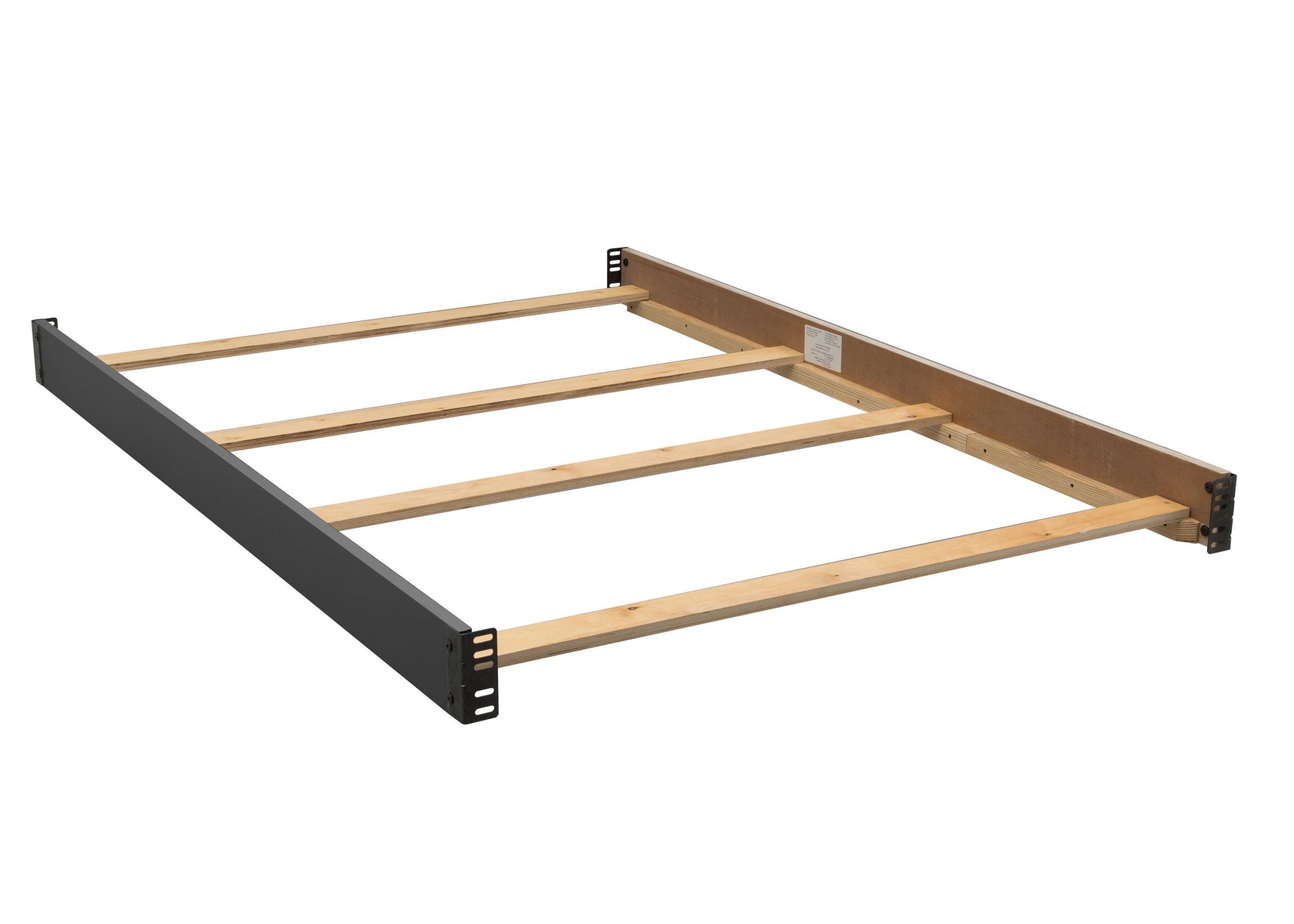 Delta Children Charcoal (029) Bennington Elite Full Size Bed Rails (550750) b1b